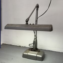 Antique Desk Lamp Fluorescent Light Dazor Mid Century