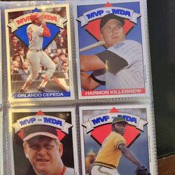 Vintage ADA Baseball Greats Cards Set