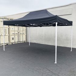 (New) $155 Large 10x15 FT Heavy-Duty Popup Canopy Instant Shade Quick Open with Carry Bag 