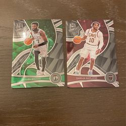 Jaylen Brown And Darius Garland Basketball Cards!
