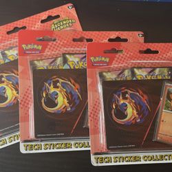 Ascended Heroes Tech Sticker Collection Charmander Via x3