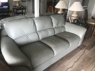 Leather couch