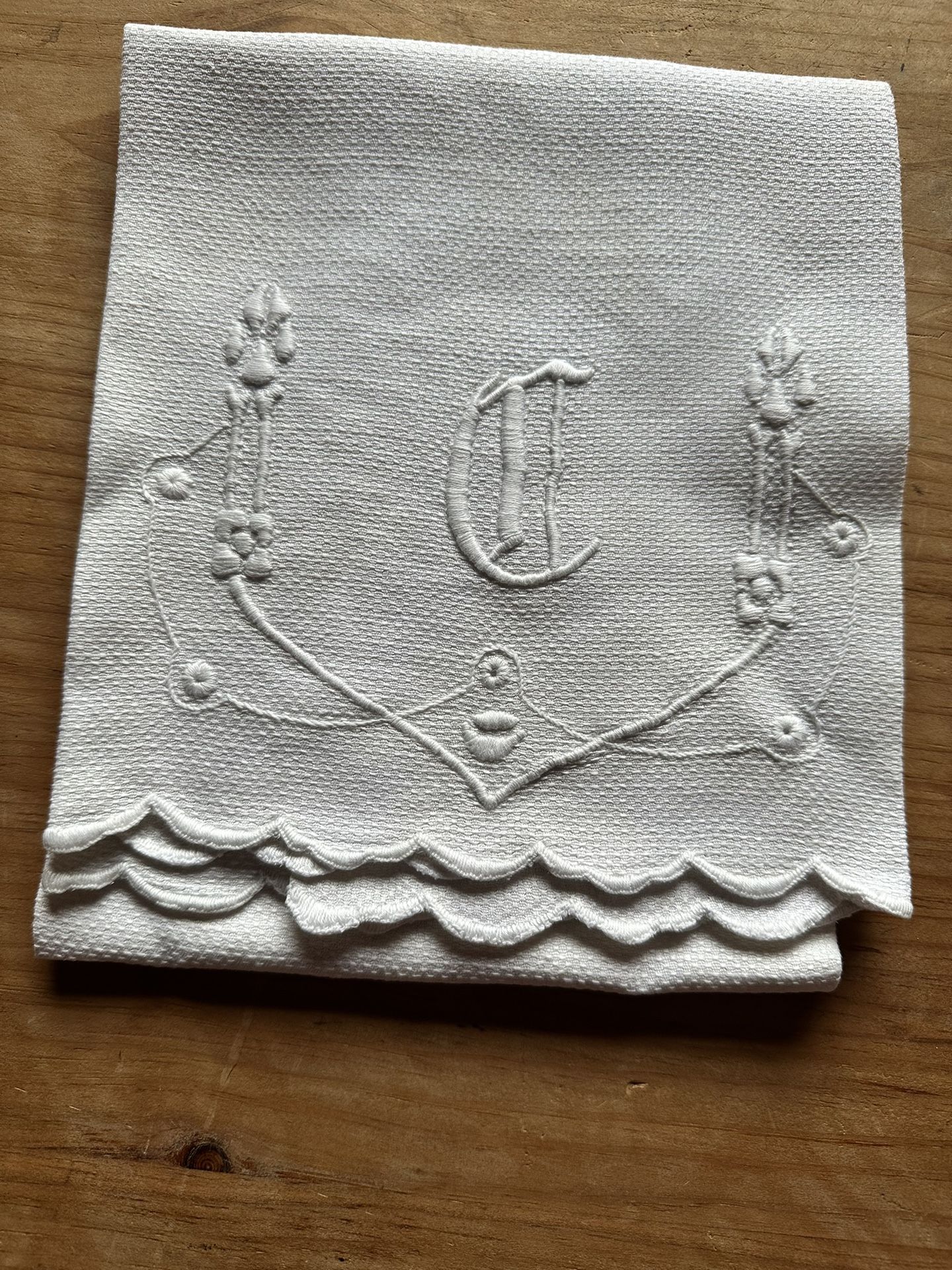 ‘C’ Monogram Towel