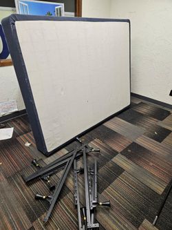 Queen Size box spring and frame