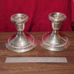 Gorham Candle Holders 