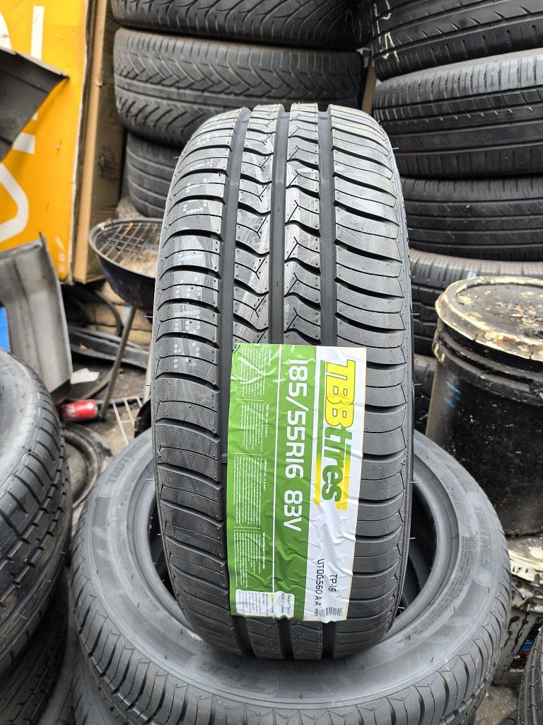 185/55/16 TBB tires Installed And Balanced/ Instaladas Y Balanceadas