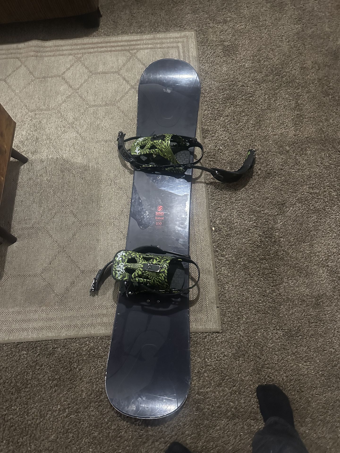Snowboard size 159