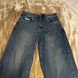 Empyre Dark Wash Denim Jeans – Skate Streetwear Style