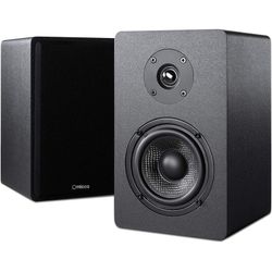 Micca PB42X Bookshelf Speakers With 4-Inch Carbon Fiber Woofer
