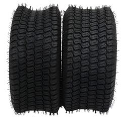 TUFFIOM 20x10.00-10 Lawn Mower Tires Set of 2, 4PR Turf Tire Lawn & Garden Tires, Compatible With Most Lawn & Garden Utility Vehicles, Tubeless