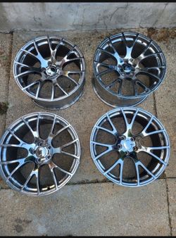 Hellcat chrome rims