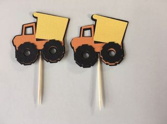 Party supplies and banner