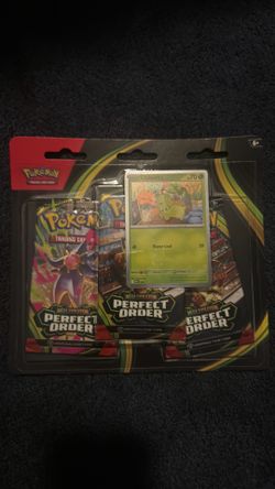 Pokemon Perfect Order 3 pack