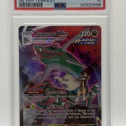 Rayquaza VMax  Silver Tempest TG20 PSA 10