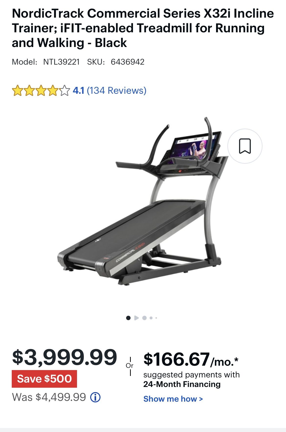 Nordictrack Treadmill Nordic X32i Treadmill NordicTrack X32i