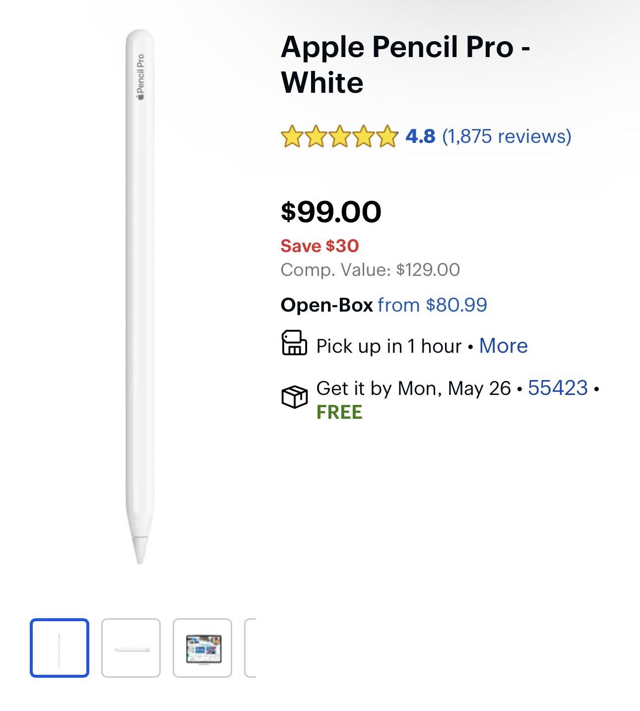Apple Pencil Pro(Brand new!)