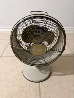 Tan Pedestal Fan