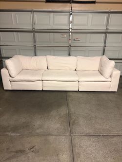 Cloud modular couch.