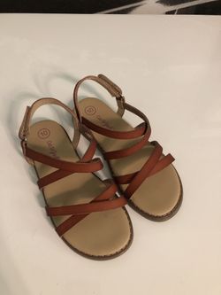 Like new girls sandals size 10