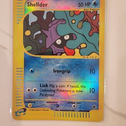 Pokémon TCG Shellder 129/165 Expedition Reverse Holo WOTC E SERIES 2002 LP/NM