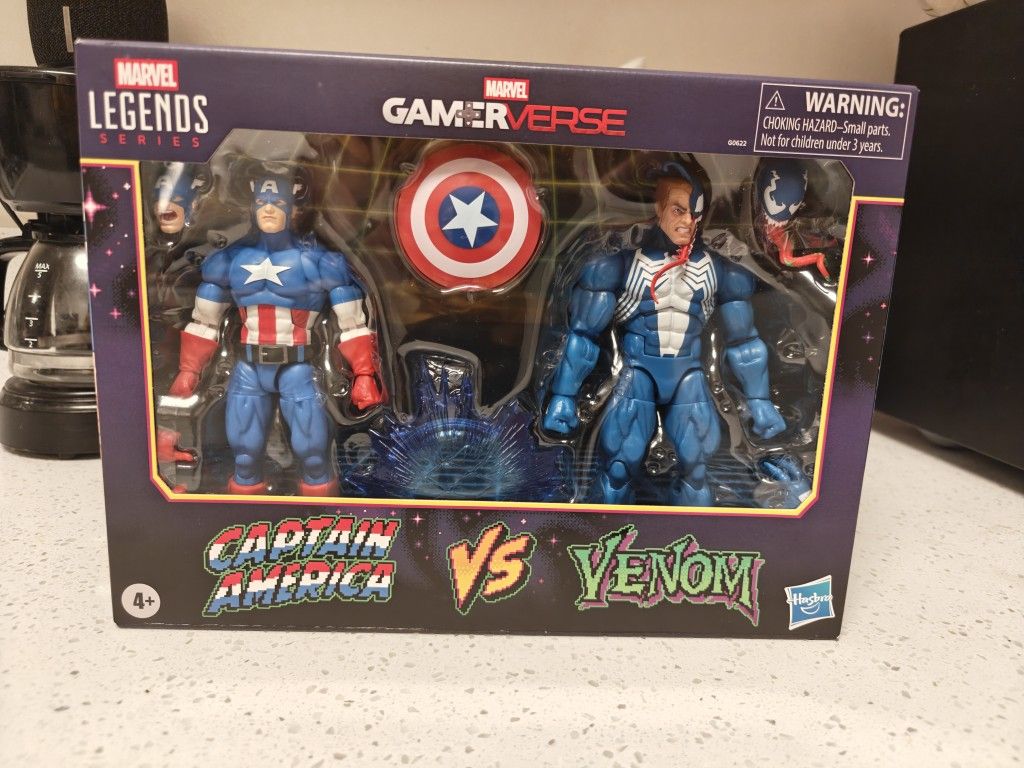 Marvel Legends Captain America vS Venom Brand New