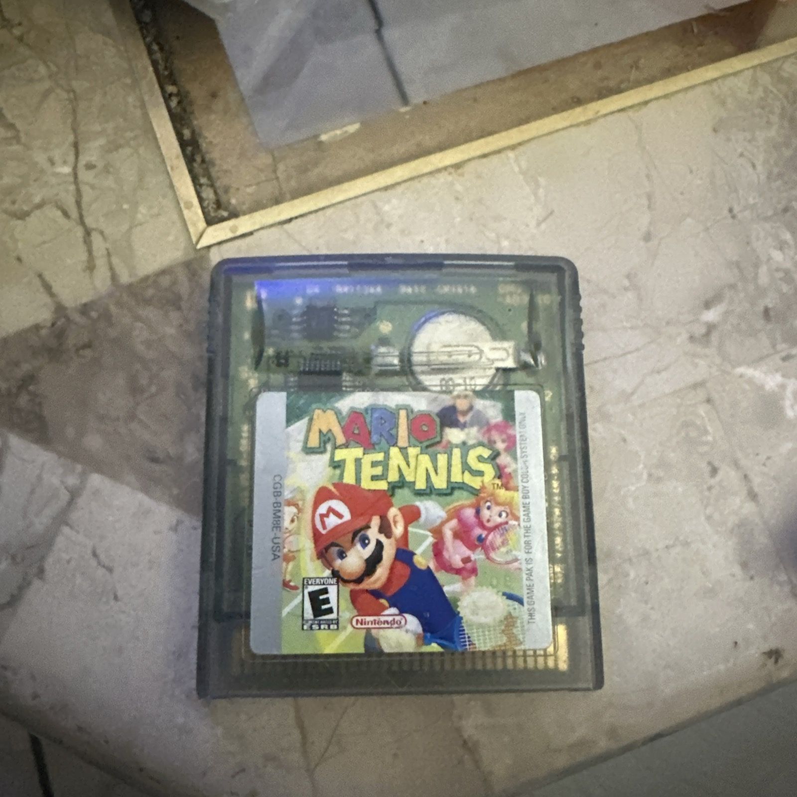 Mario Tennis Gameboy Color