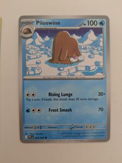 Piloswine PFL 024 Pokemon Card