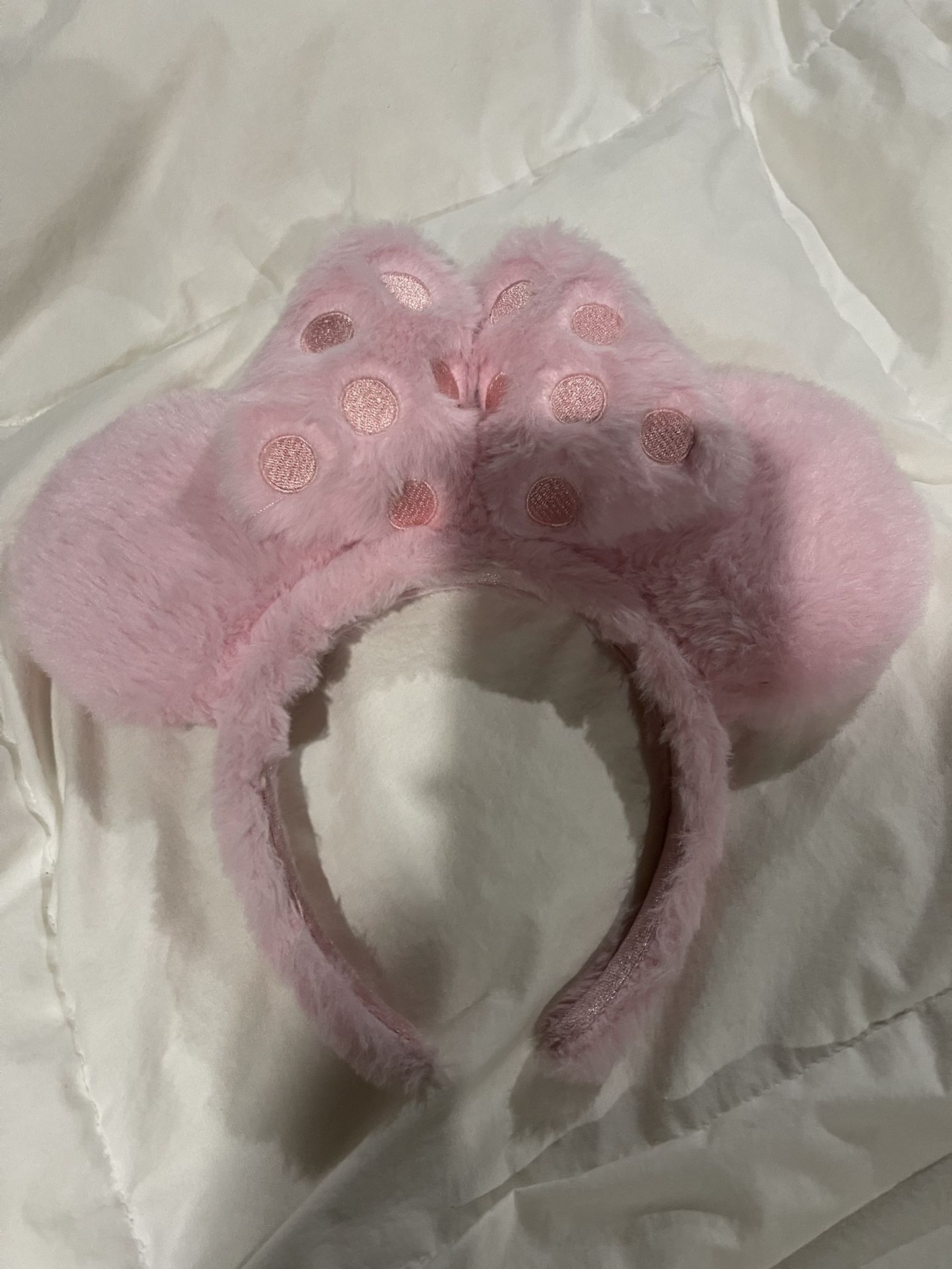 Furry Pink Piglet Disney Ears