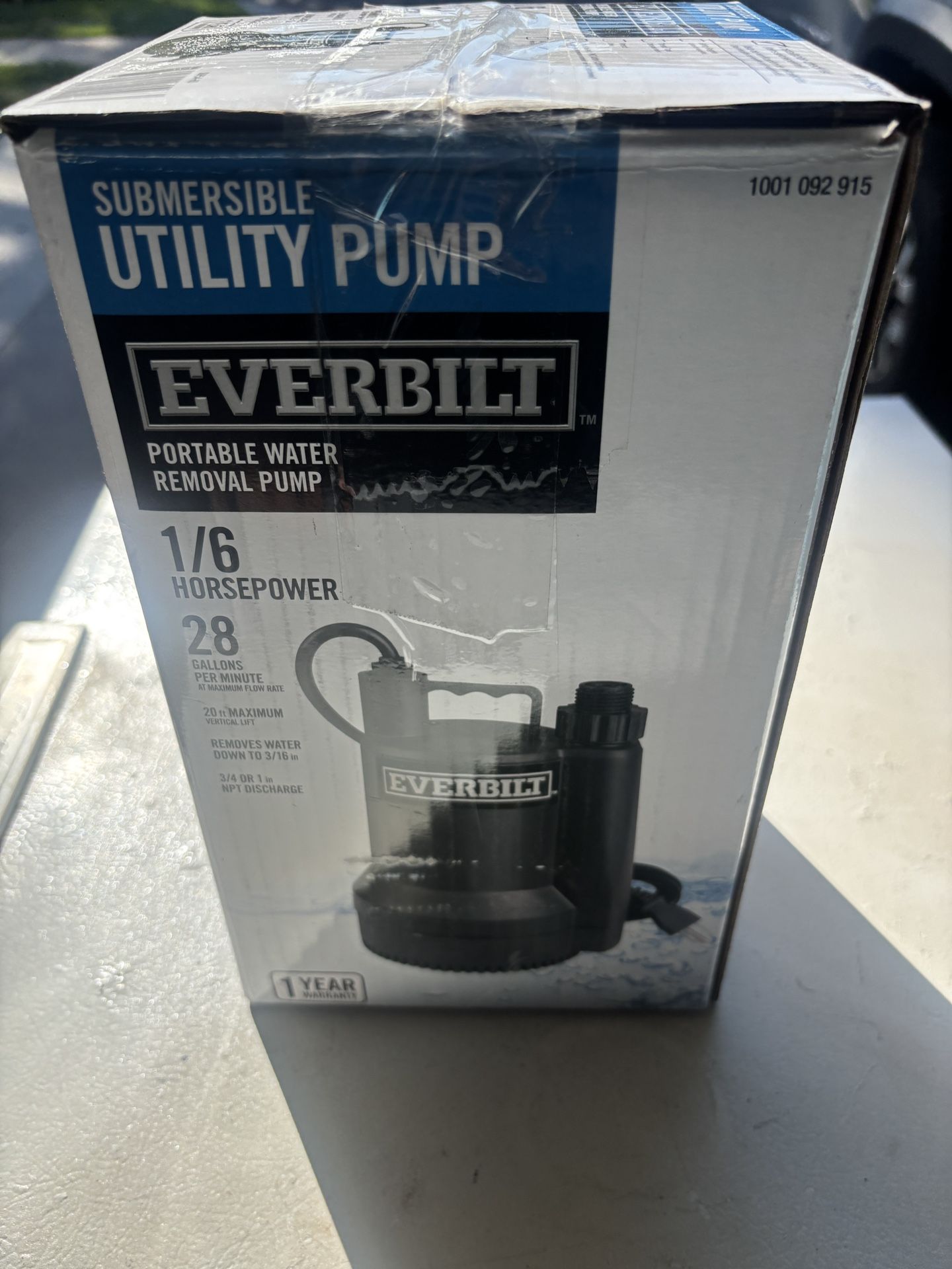 Everbilt Submersible Water Pump