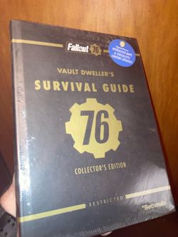 Fallout 76 Vault Dweller’s Survival Guide (Prima) - Collector’s Edition Hardcover New/Sealed!