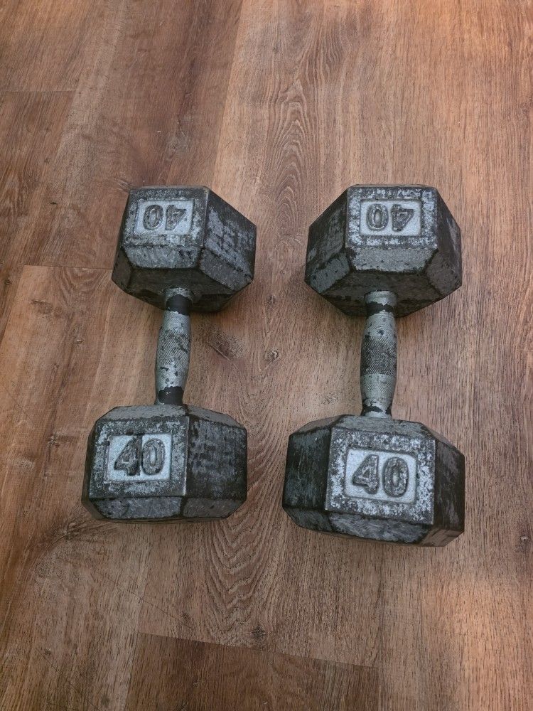 Dumbbells 40 Pounds