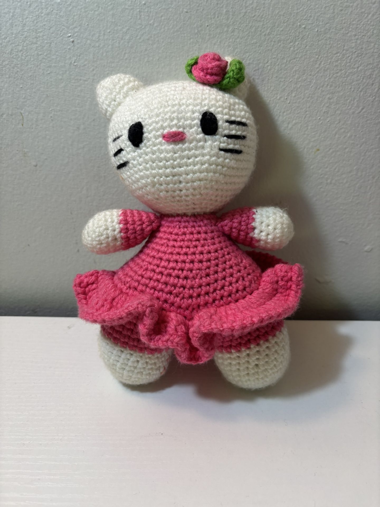 Hello Kitty Knitted Doll