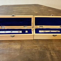 MXL 604 Condenser Microphone Pair w/ Wood Cases Drum Overheads Tested