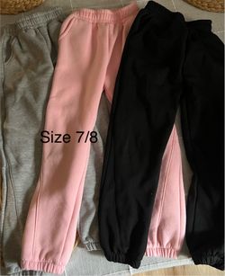 Set of sweatpants- size 7/8