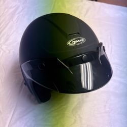 Black GMAX OF-2Y Youth Bike Helmet. Extremely Good Condition.