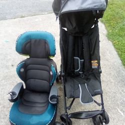 Car Seat +Baby Stroller 20.00