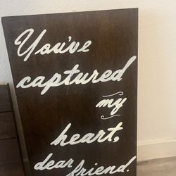 Bible Verse Wedding Sign