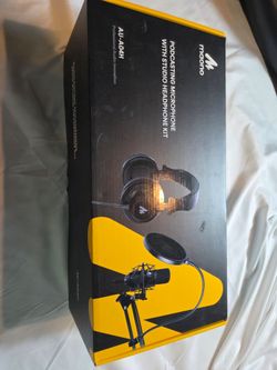Maono AU-A04H Podcasting Microphone & Headphone Kit