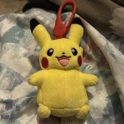 Pokemon pikachu Plush keychain plush