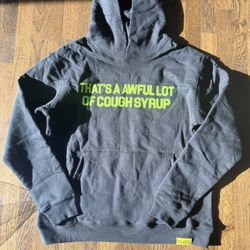 That’s A Awful Lot Of Cough Syrup Classic Hoode In Green