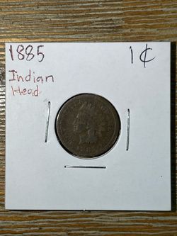 1885 Indian Head Penny US Cent