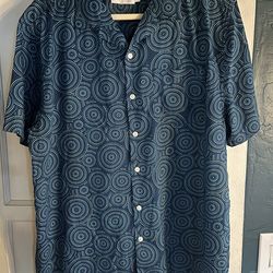 Onia Mens short sleeve shirt-L