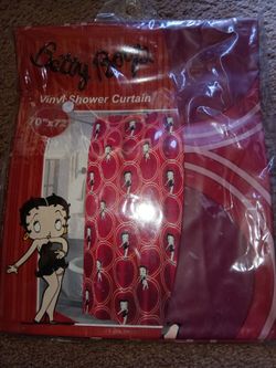 Collectors Betty Boop Shower Curtain