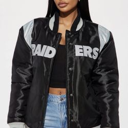 Raiders Fashion Nova Jacket 