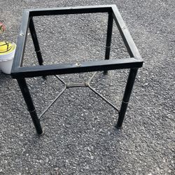 Glass top End Tables (2)