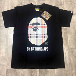 BAPE By Bathing Ape Plaid Graphic T-Shirt