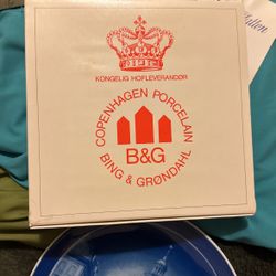 Porcelain Plate Bing Grondahl Copenhagen