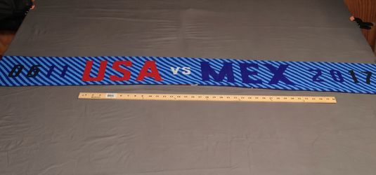 USA va Mexico soccer scarf
