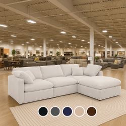 4 Piece Modular Sectional  We Can Delivery To Your Home $54 Down No Credit Needed 