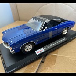 Toy Chevy Chavelle 1/18 New  Toy Car 